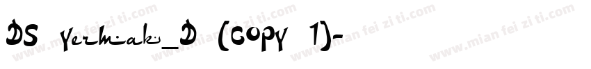 DS Yermak_D (COPY 1)字体转换